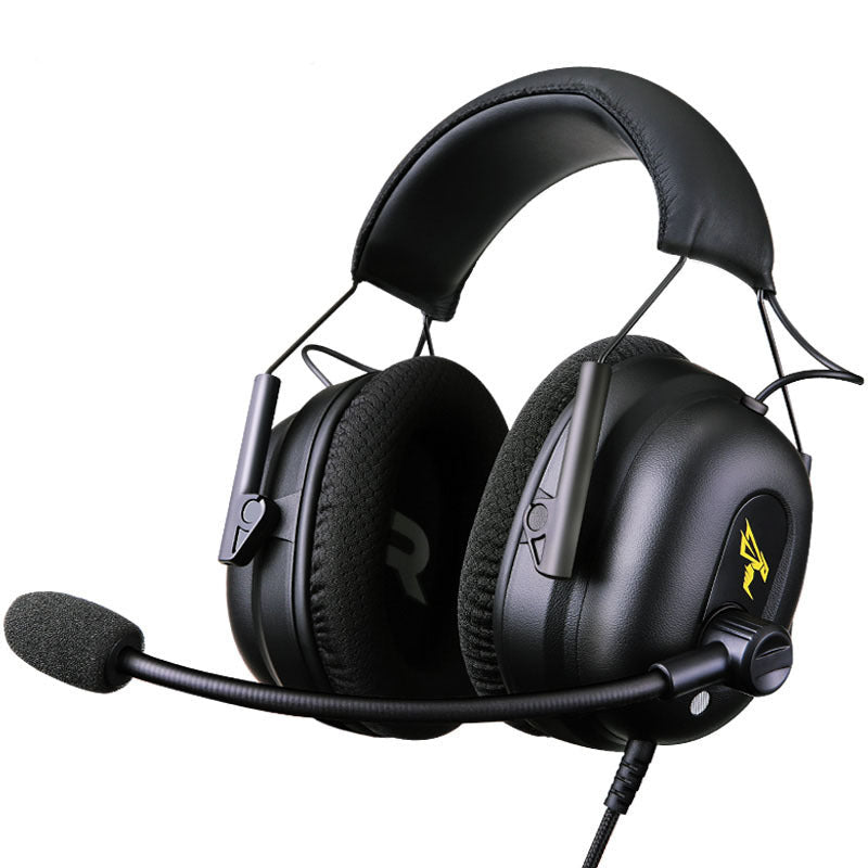 JMT-078474 Somic 936 Black Headset with Dynamic Sound for Computer and Mobile Use