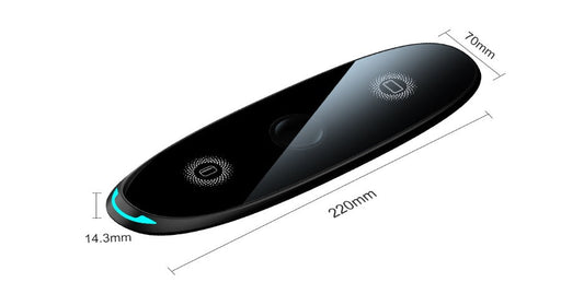 JMT-078474 Three-in-One Wireless Charger for Phones, Watches, and Headsets - Model KL-O152
