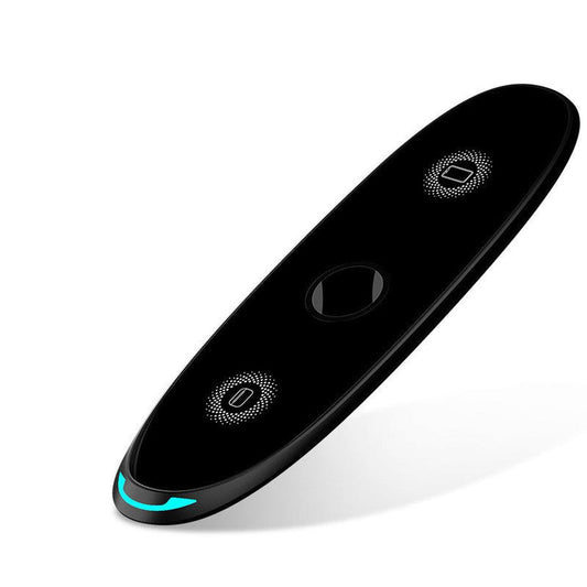 JMT-078474 Three-in-One Wireless Charger for Phones, Watches, and Headsets - Model KL-O152