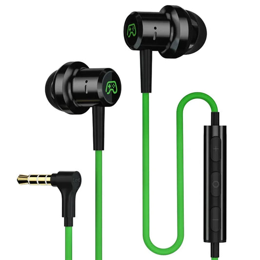 JMT-078794 In-Ear Wired Gaming Earphones with Microphone and Volume Control for Mobile Devices