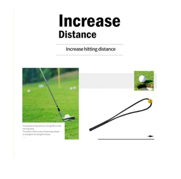 JMT-078986 Golf Swing Training Rope for Enhanced Physical Strength and Flexibility