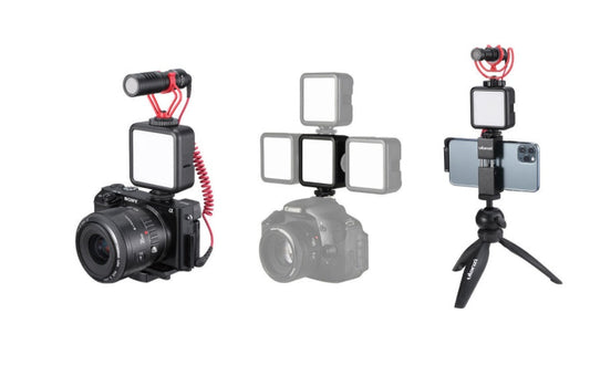 JMT-079114 Portable Mini LED Photography Light with Built-in Lithium Battery for Video and Interview Use