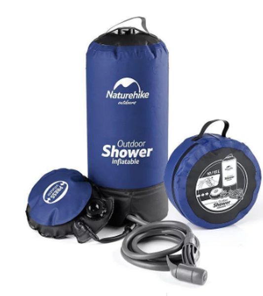 JMT-079178 Portable Outdoor Shower Bag for Camping and Travel - Folding Design for Easy Setup