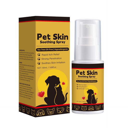 JMT-080266 Calming Pet Skin Soothing Spray 50ml for Irritated Skin Relief