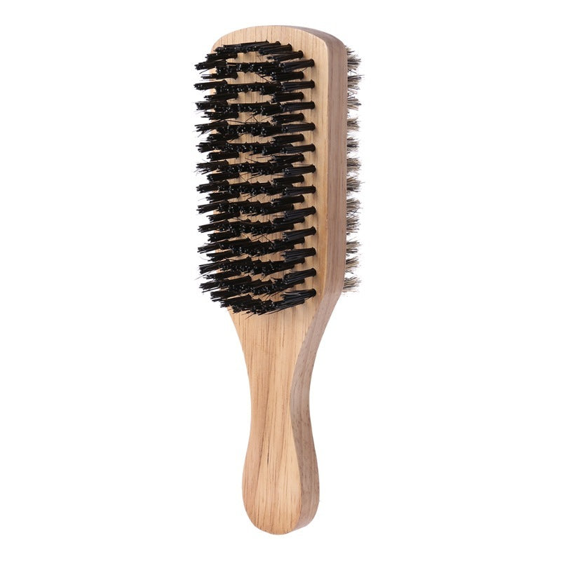 JMT-080266 Rubber Wood Bath and Foot Brush with Hairdressing Tool for Spa and Personal Care