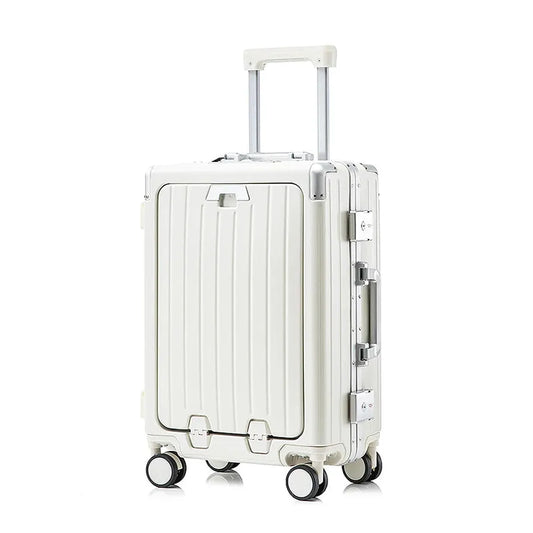 JMT-080330 Multi-Functional Front Open Pocket Trolley Suitcase for Business and Travel