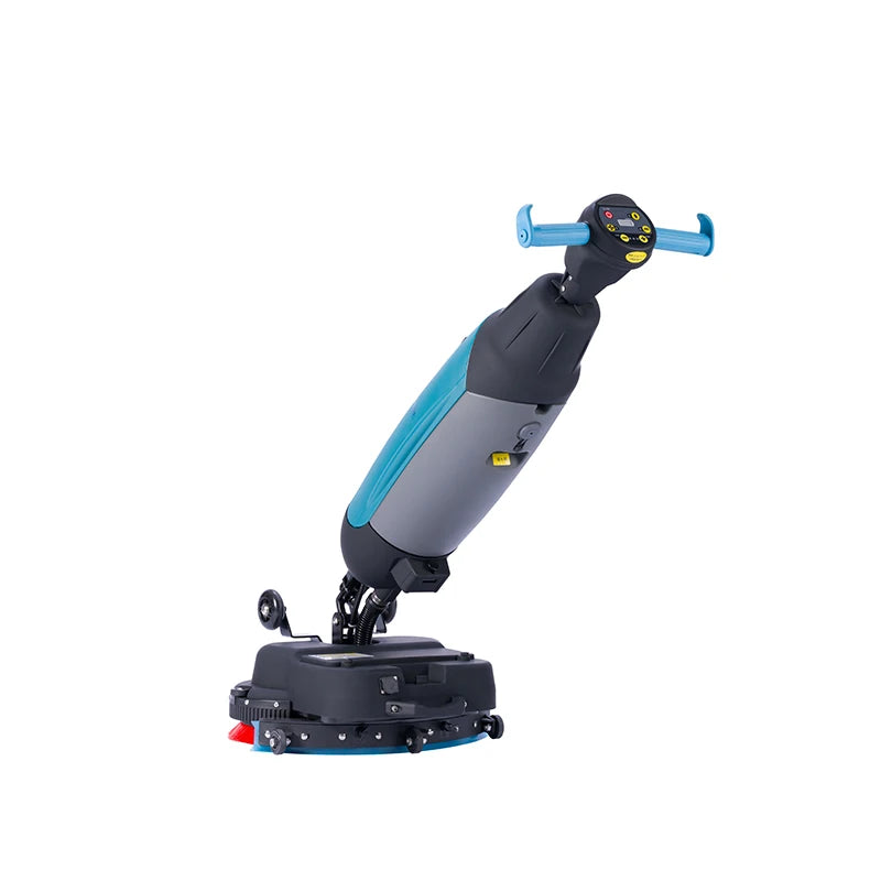JMT-080394 Compact Mini Walk-Behind Electric Floor Scrubber for Home and Commercial Use