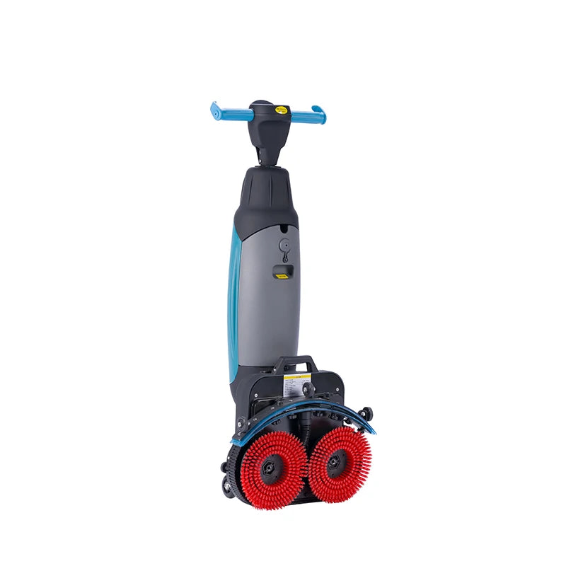 JMT-080394 Compact Mini Walk-Behind Electric Floor Scrubber for Home and Commercial Use