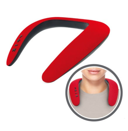 JMT-080458 Bluetooth U-Shaped Hanging Neck Speaker for Sports Running - Waterproof & Wireless Audio with 5-8 Hours Playtime