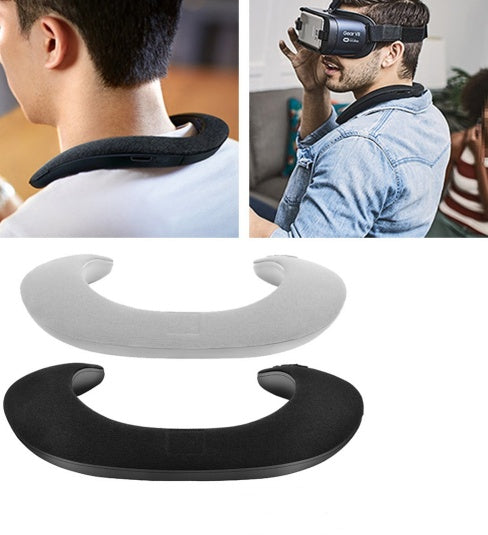 JMT-080458 Bluetooth U-Shaped Hanging Neck Speaker for Sports Running - Waterproof & Wireless Audio with 5-8 Hours Playtime