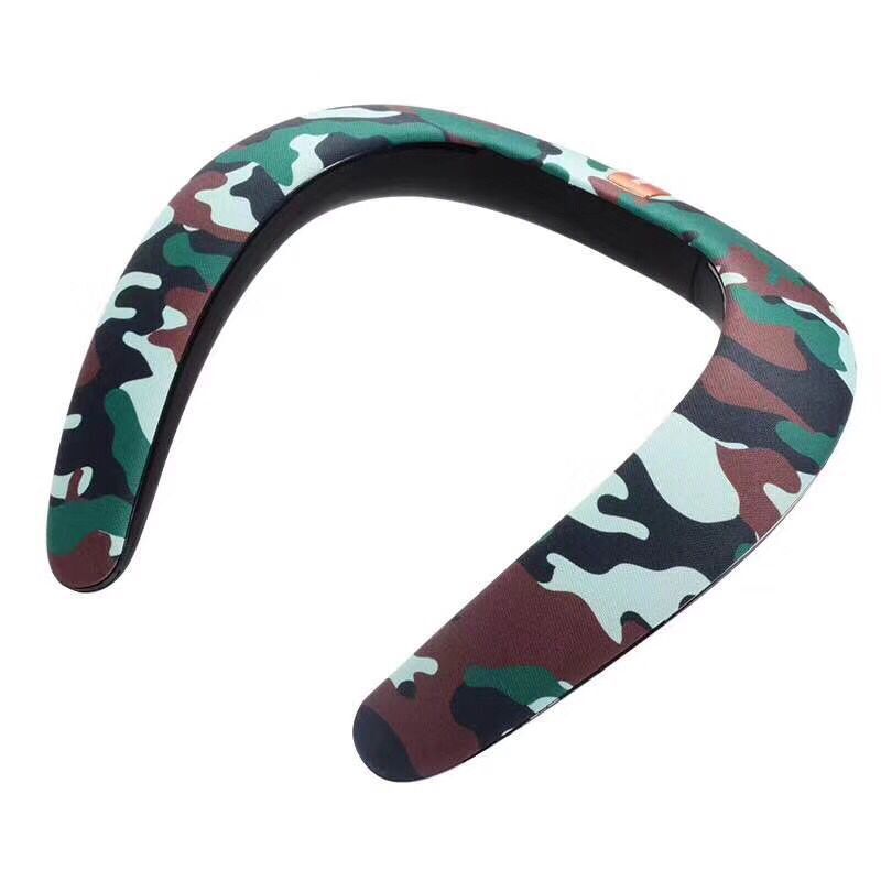 JMT-080458 Bluetooth U-Shaped Hanging Neck Speaker for Sports Running - Waterproof & Wireless Audio with 5-8 Hours Playtime