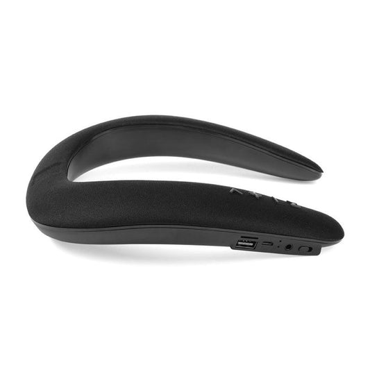 JMT-080458 Bluetooth U-Shaped Hanging Neck Speaker for Sports Running - Waterproof & Wireless Audio with 5-8 Hours Playtime