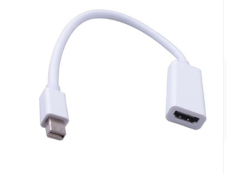 JMT-080778 Mini DisplayPort to HDMI Cable Adapter - 24.5 cm, Supports 1080p High Resolution, Compatible with MacBook, iMac and More