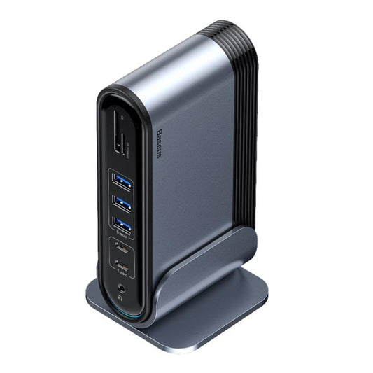 JMT-080906 16-in-1 Type-C Hub Docking Station with Power Supply for Enhanced Connectivity