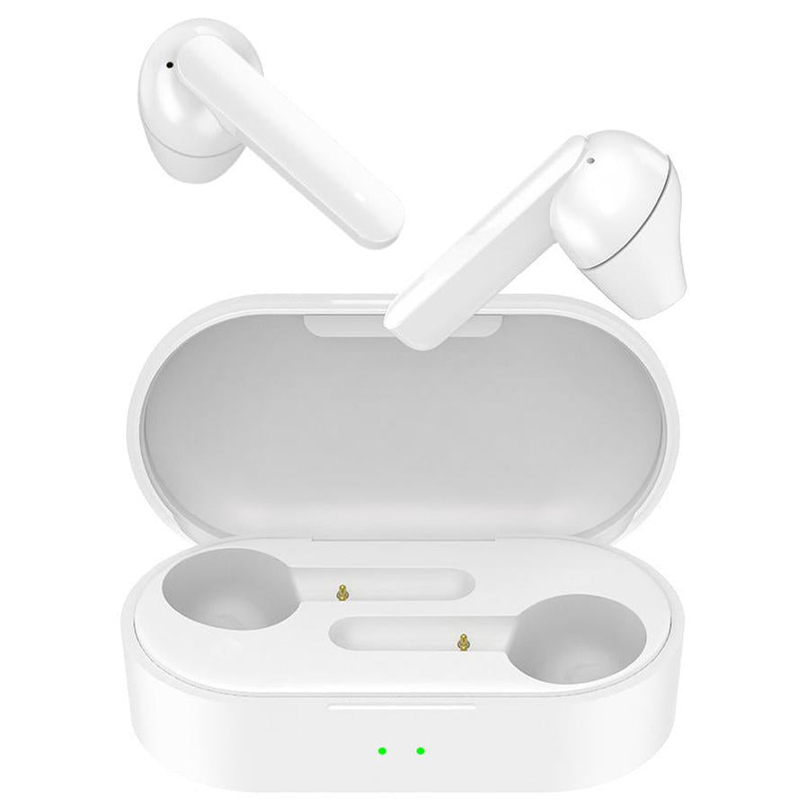 JMT-081098 Wireless Bluetooth Headset with 5-6 Hours Playtime, Dual Microphone Noise Reduction and Charging Case