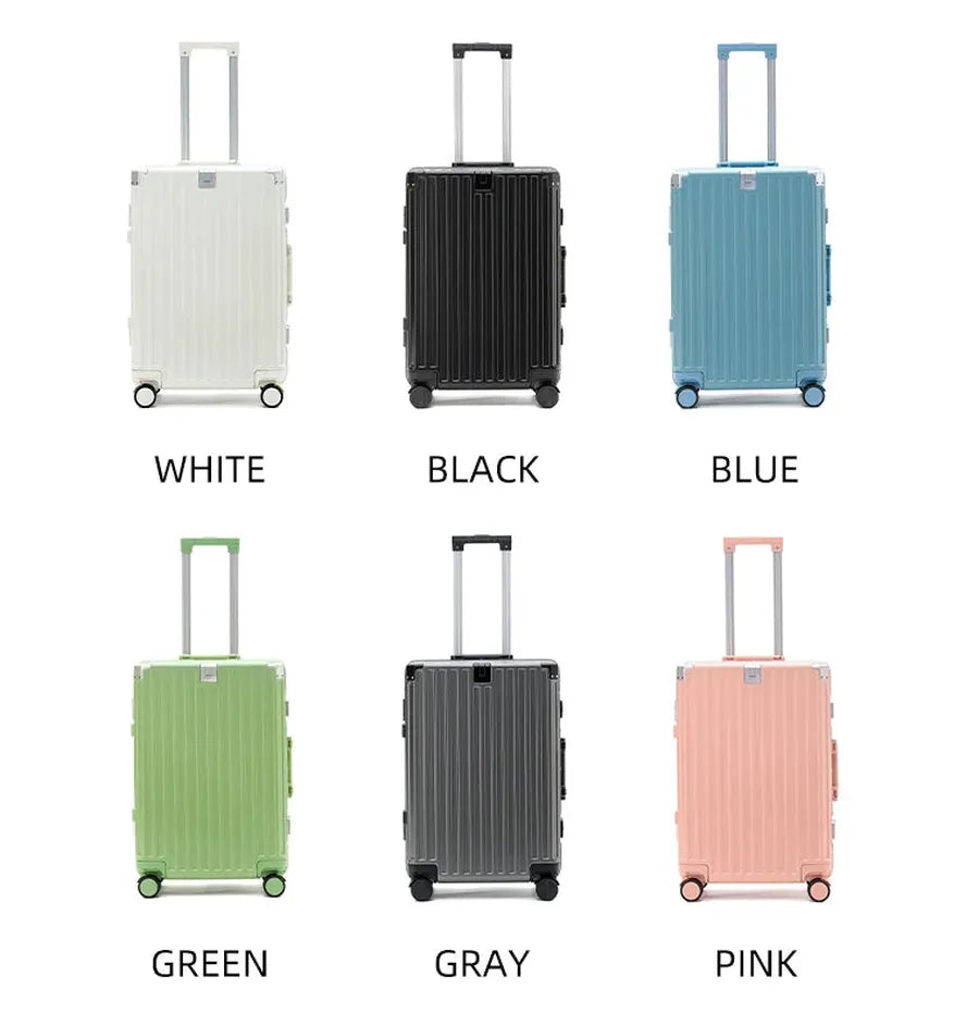 JMT-081546 Durable ABS Travel Trolley Luggage Set for Men and Women