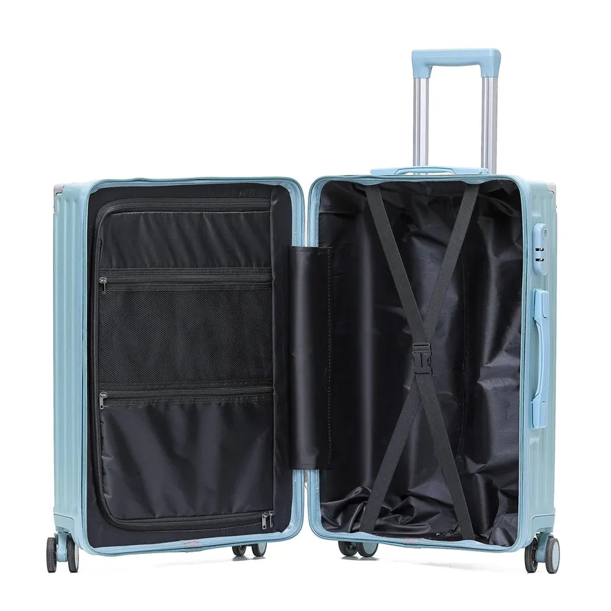 JMT-081546 Durable ABS Travel Trolley Luggage Set for Men and Women