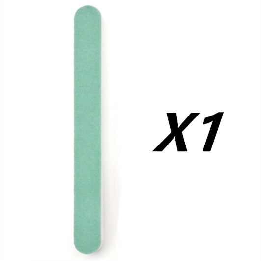 JMT-081738 Nail Polish Set for Extensions and Manicure - Clear, Pink, and White Options with Brushes and Stickers