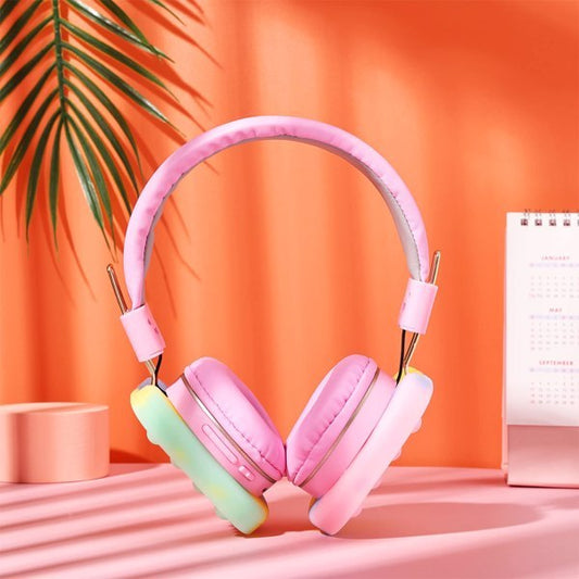 JMT-081930 Bluetooth Fidget Headphones for Kids - Stress Relief Pop Toy Headset with Comfortable Design and 18-Hour Battery Life