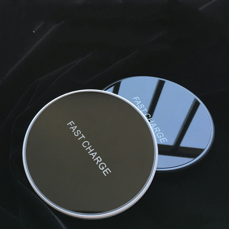JMT-082122 Ultra-Thin Tempered Glass Panel Wireless Charger with Smart Overcurrent and Over-Temperature Protection