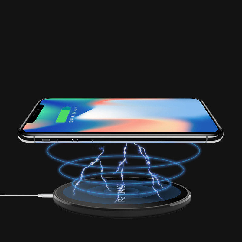 JMT-082122 Ultra-Thin Tempered Glass Panel Wireless Charger with Smart Overcurrent and Over-Temperature Protection