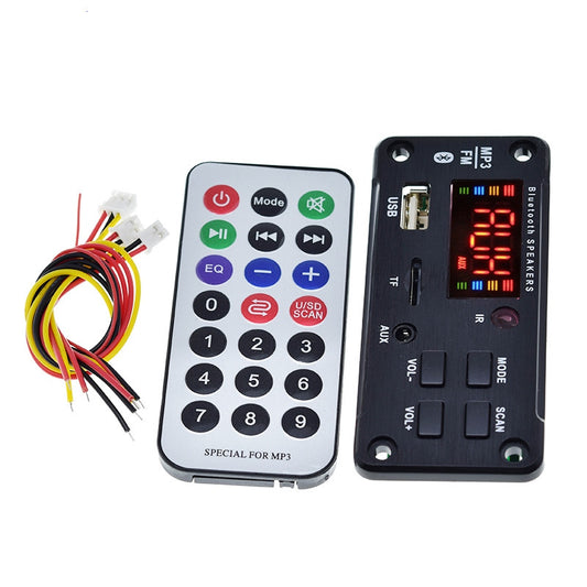 JMT-082250 Bluetooth MP3 Decoder Module for Car Audio with Power Amplifier Board