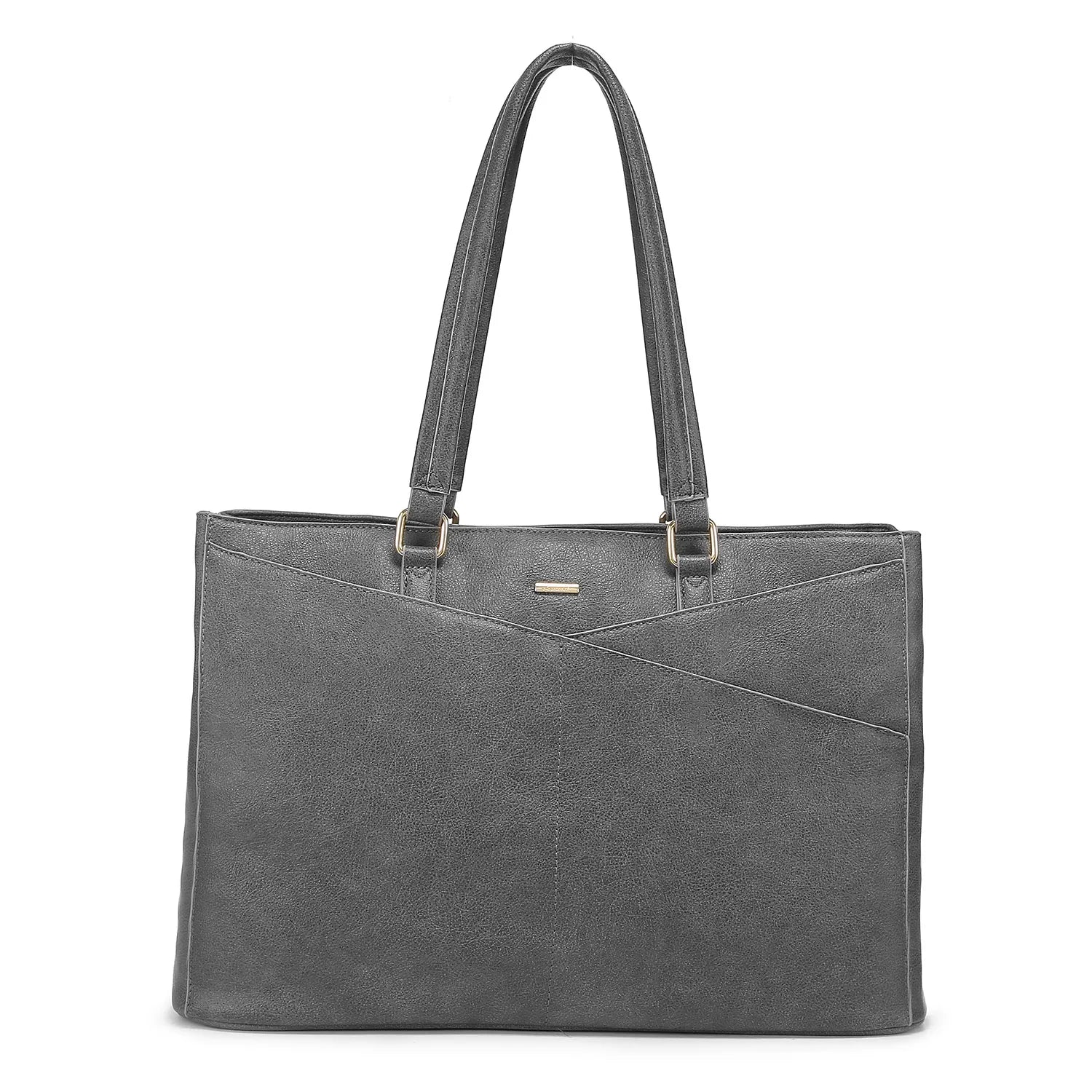 JMT-082314 Designer Women's PU Leather Tote Bag - Vintage Style Large Handbag and Briefcase