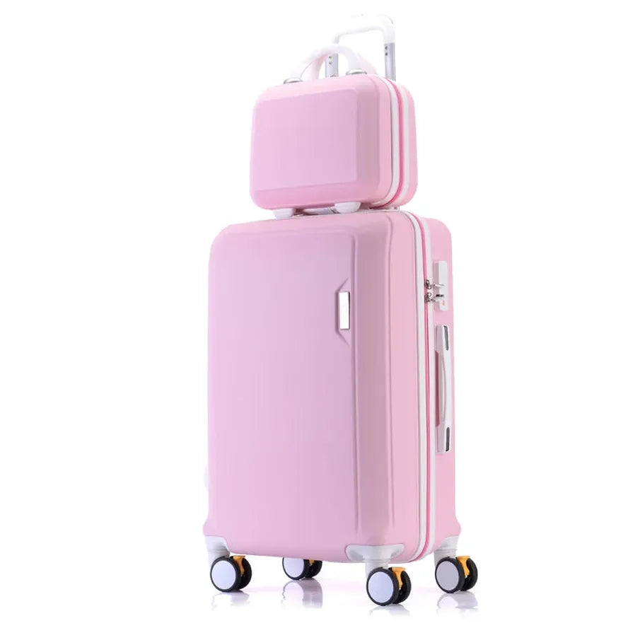 JMT-082698 Customisable ABS Lightweight Travel Trolley Case Luggage Set Available in 20'', 22'', 24'', 26'', and 28'' Sizes