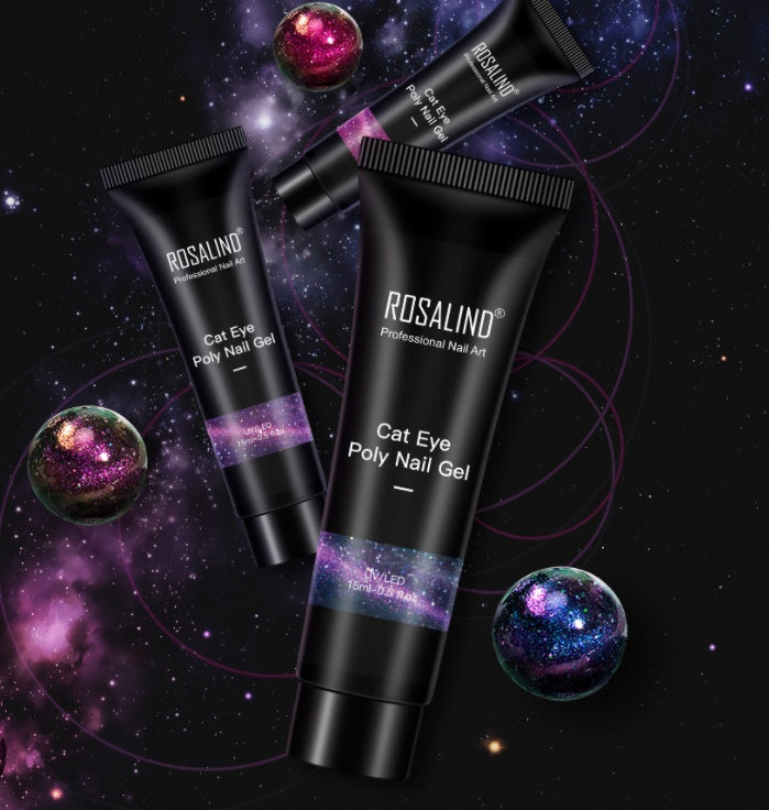 JMT-082890 7-Color Nail Extension Gel Kit with Tools for Nail Art and Phototherapy