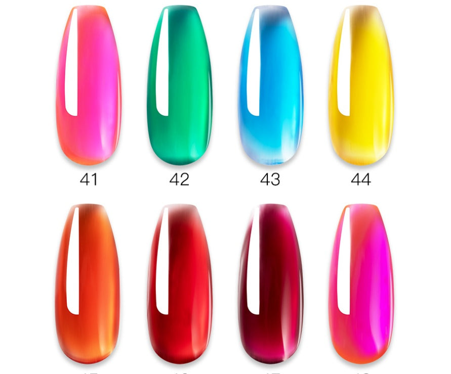 JMT-082890 7-Color Nail Extension Gel Kit with Tools for Nail Art and Phototherapy