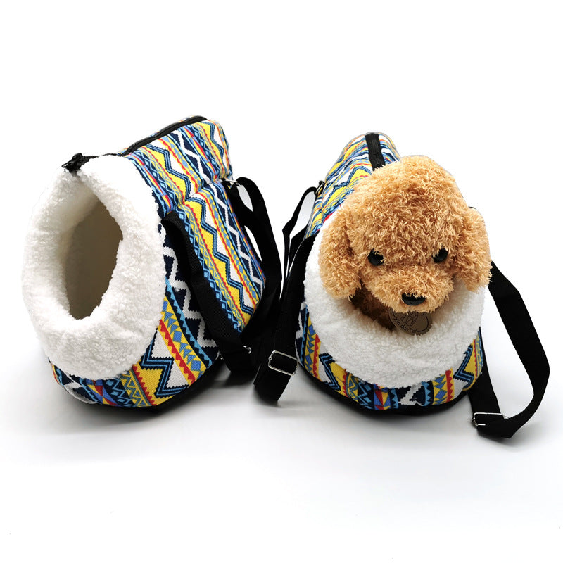 JMT-083082 Versatile Insulated Pet Carrier for Comfort and Warmth