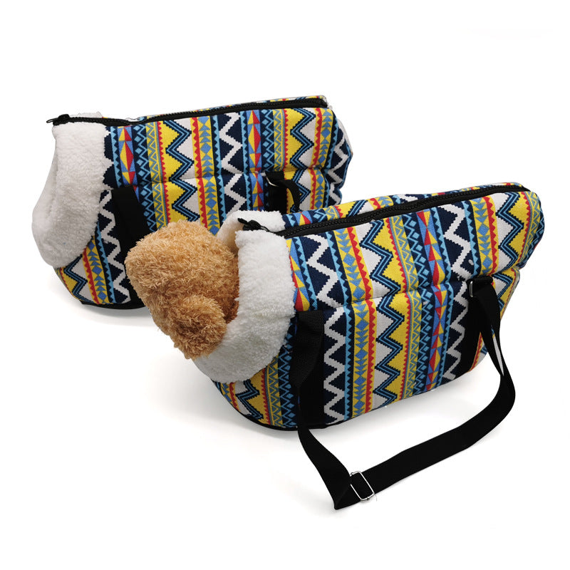 JMT-083082 Versatile Insulated Pet Carrier for Comfort and Warmth