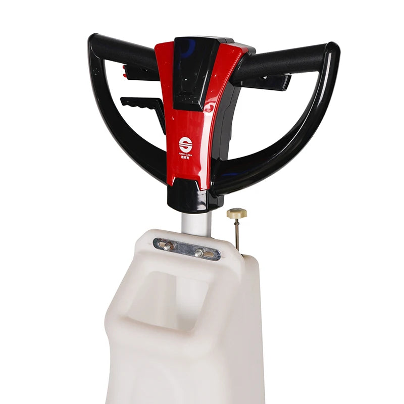 JMT-083210 1100W Multi-Functional Floor Scrubber and Burnishing Machine with Butterfly Handle for Effective Floor and Carpet Cleaning