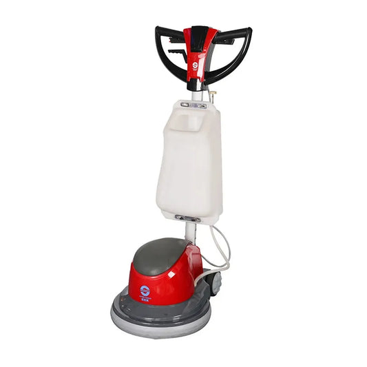 JMT-083210 1100W Multi-Functional Floor Scrubber and Burnishing Machine with Butterfly Handle for Effective Floor and Carpet Cleaning