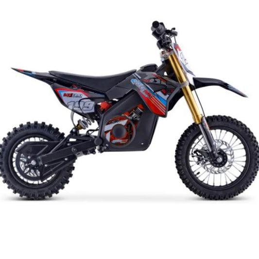 JMT-083338 Electric Off-Road Dirt Bike Dirt Bike for Adults, 1000W-1500W Power , Top Speed 27.9 mph