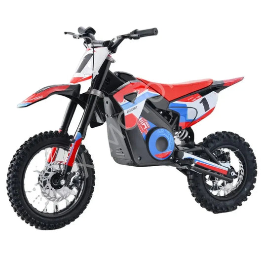 JMT-083338 Electric Off-Road Dirt Bike Dirt Bike for Adults, 1000W-1500W Power , Top Speed 27.9 mph