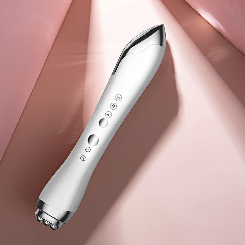 JMT-083722 Dual Purpose RF Eye Beauty Instrument for Facial and Eye Massage with Magnetic Heat Function