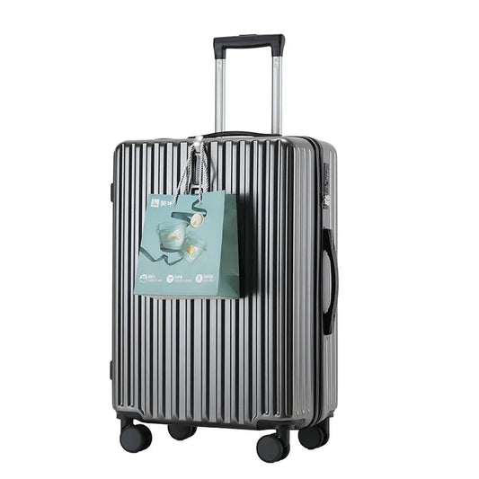 JMT-083786 Set of 3 Travel Cabin Suitcases with Removable Wheels for Easy Mobility