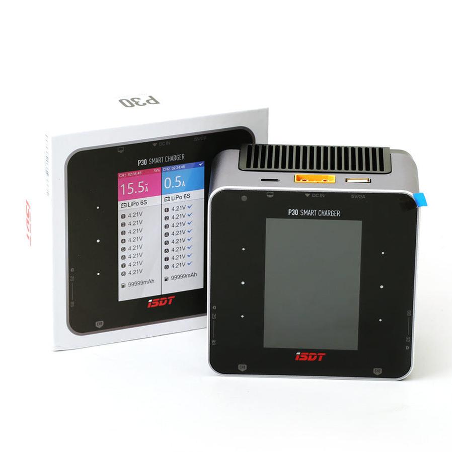 JMT-083914 Dual-Channel Smart Balance Charger for Batteries - Compact Design 110x110x65mm