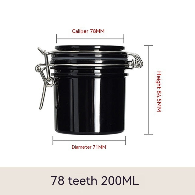 JMT-084042 Activated Carbon Eyelash Glue Storage Tank in Pink, Black, White, and Green