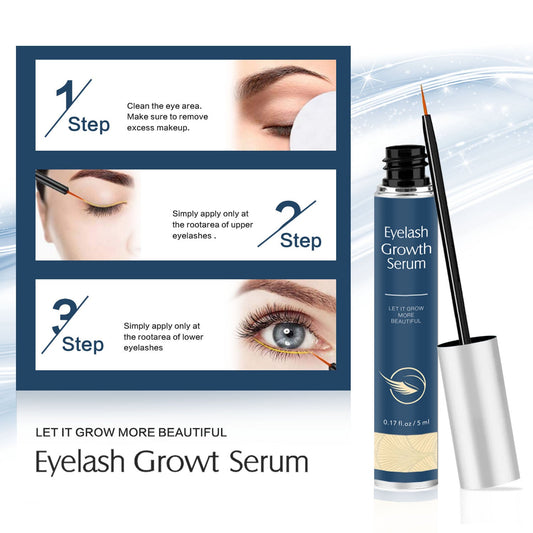 JMT-084170 Thick Curly Eyebrows Nourishing Mascara - Transparent Formula, 5ml Black & 5ml Blue