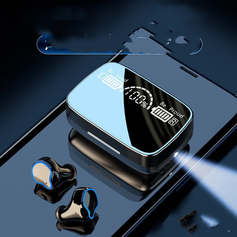 JMT-084874 Bluetooth Wireless Headset with Power Display, Voice Control, and Multi-Point Connectivity