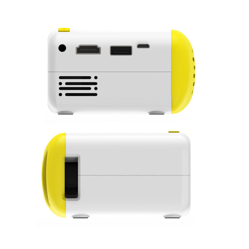 JMT-085066 Mini HD Projector with 800:1 Contrast Ratio - Portable, LED with 30,000 Hours Lifespan