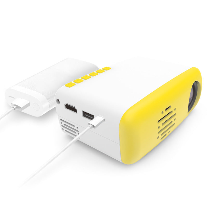 JMT-085066 Mini HD Projector with 800:1 Contrast Ratio - Portable, LED with 30,000 Hours Lifespan