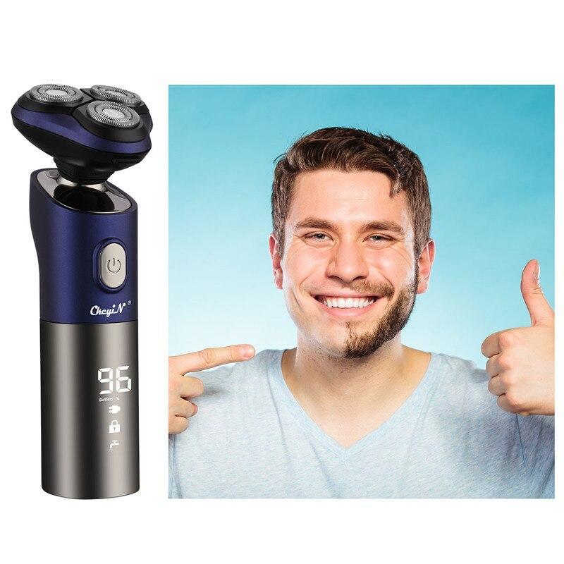 JMT-085130 Rechargeable Multifunctional Floating Electric Shaver with LCD Display and Whole Body Washing Capability