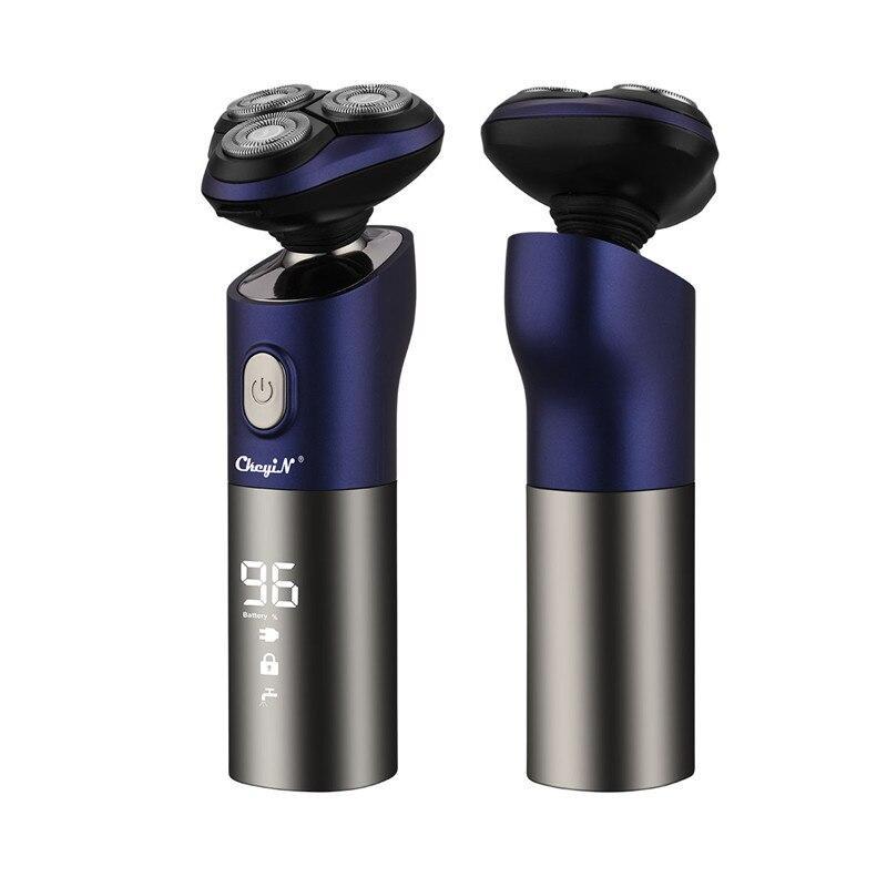 JMT-085130 Rechargeable Multifunctional Floating Electric Shaver with LCD Display and Whole Body Washing Capability