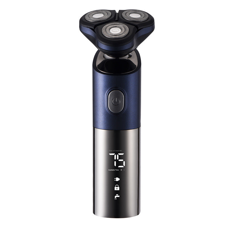 JMT-085130 Rechargeable Multifunctional Floating Electric Shaver with LCD Display and Whole Body Washing Capability