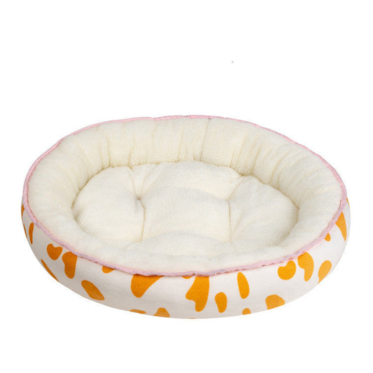 JMT-085194 Cozy Universal Pet Nest for Autumn and Winter – Oval Design in Multiple Colors and Sizes