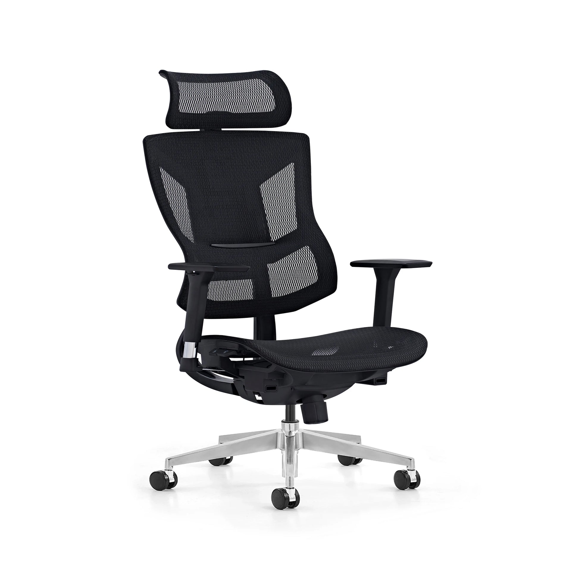 JMT-085194 Ergonomic High Back Swivel Office Chair with Mesh Design and Footrest