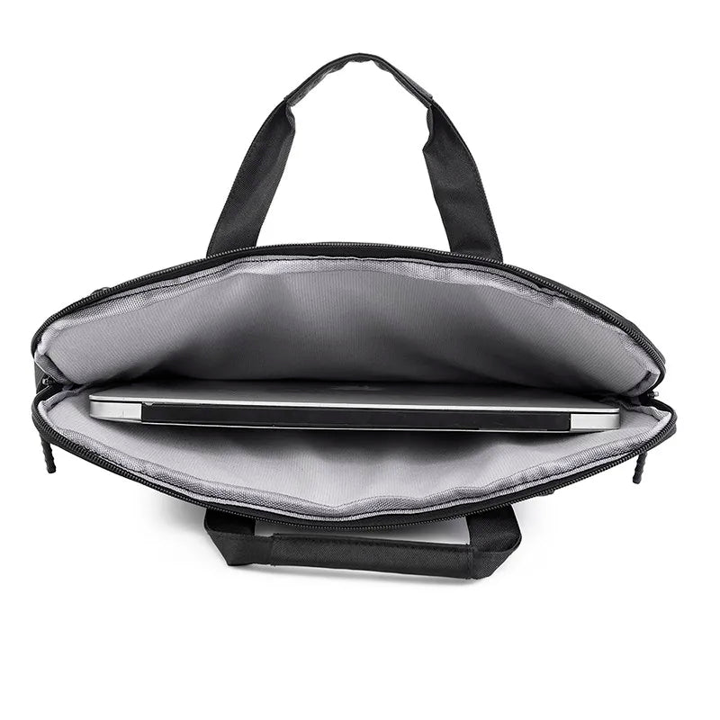 JMT-085706 Business Laptop Briefcase for Women - Customizable Oxford Zipper Document Bag for Office Meetings